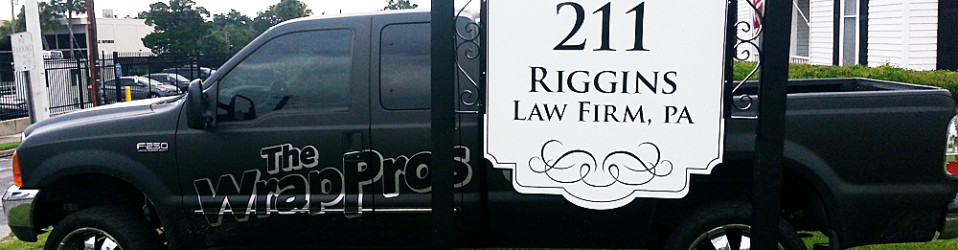 Riggins Law Firm, PA Sign