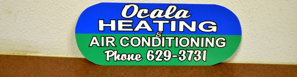 Ocala Heating & Air Oval Stickers